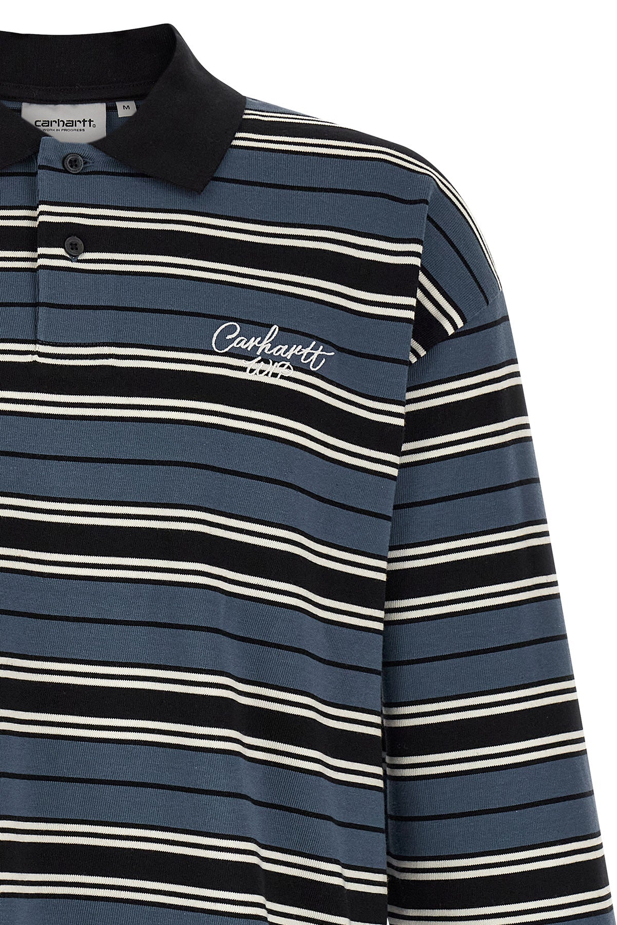 the carhartt wip devitt rugby polo shirt