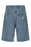 brandon bermuda shorts in heavy cotton denim