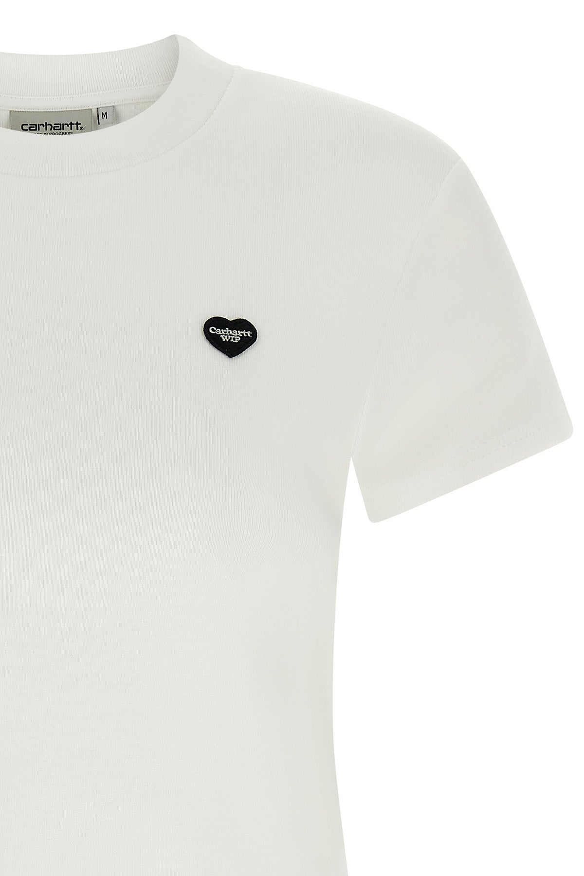 the carhartt wip small heart t-shirt defines everyday luxury through a precise