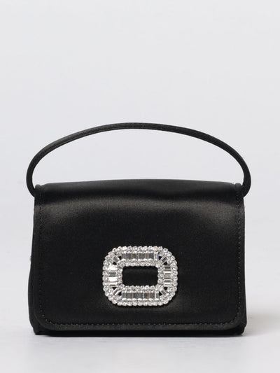 pilgrim satin bag with jewel buckle