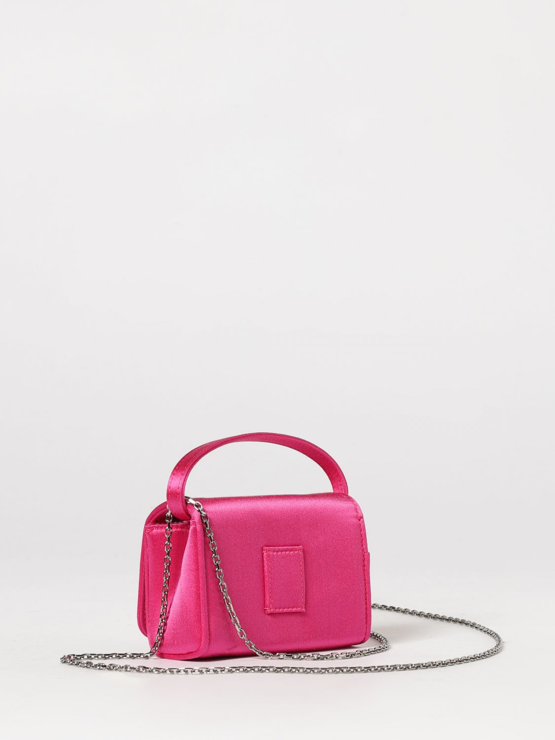 pilgrim satin bag with jewel buckle