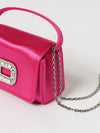 pilgrim satin bag with jewel buckle