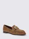 ff baguette suede loafer