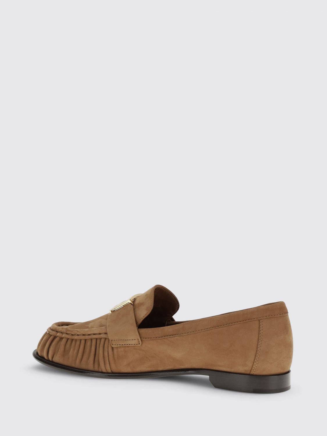 ff baguette suede loafer