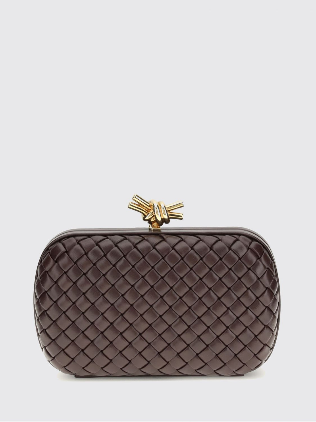 BOTTEGA VENETA OS intrecciato leather clutch