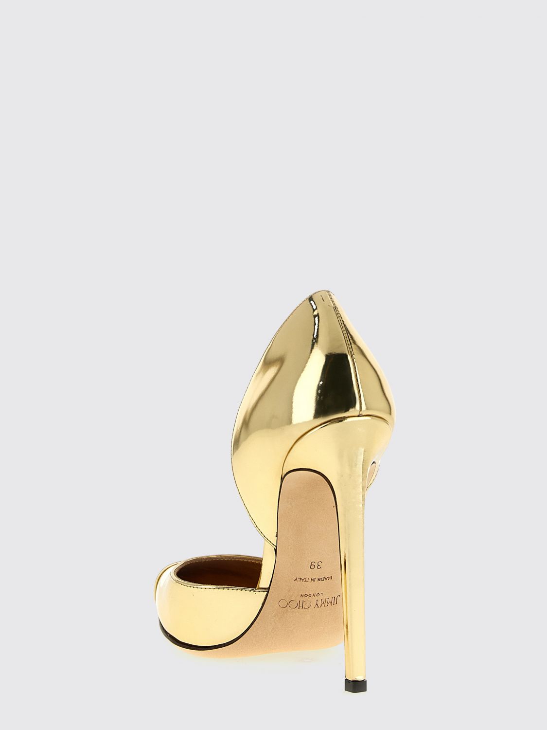 brigitte laminated patent leather pumps