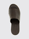 leather wedge sandals