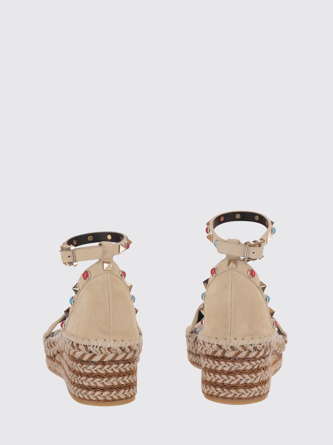 woman's heeled sandal