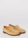 suede loafers