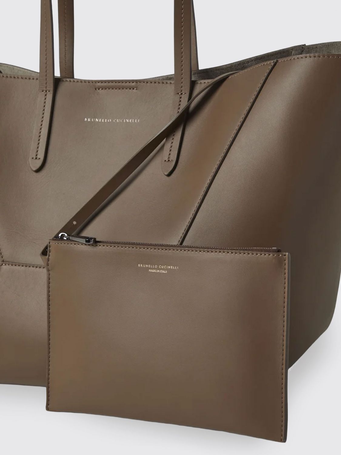 bc duo leather tote shoulder bag