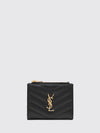 cassandre wallet in quilted grain de poudre leather