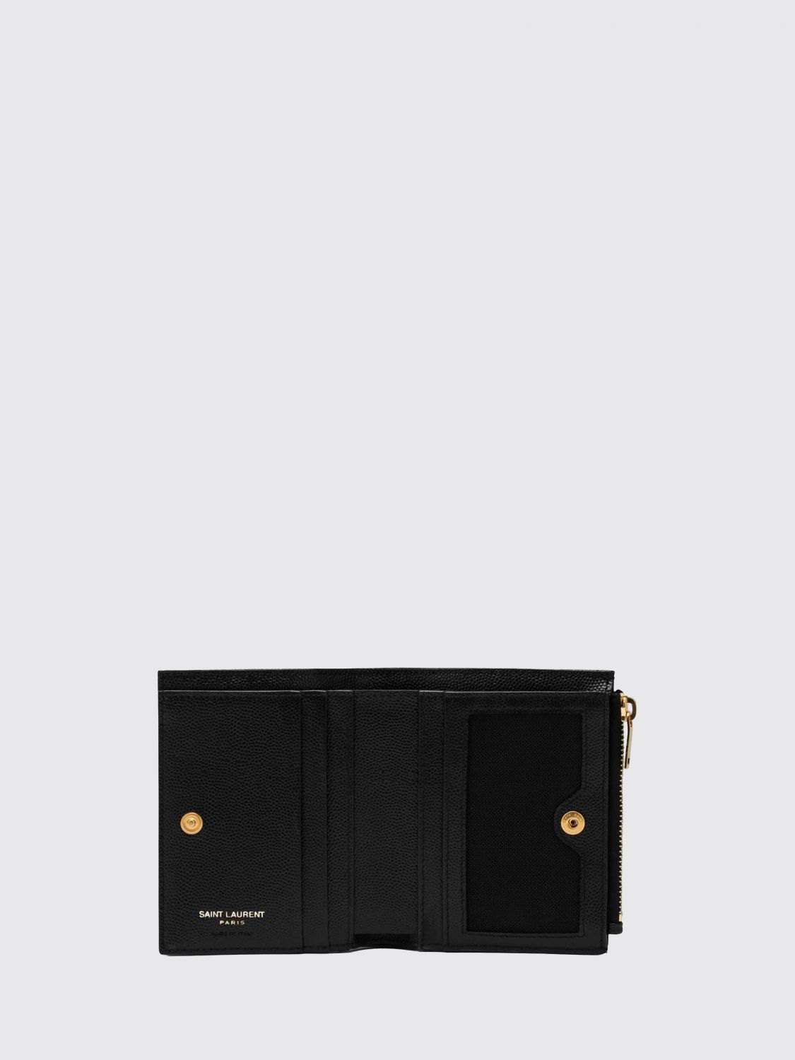 cassandre wallet in quilted grain de poudre leather