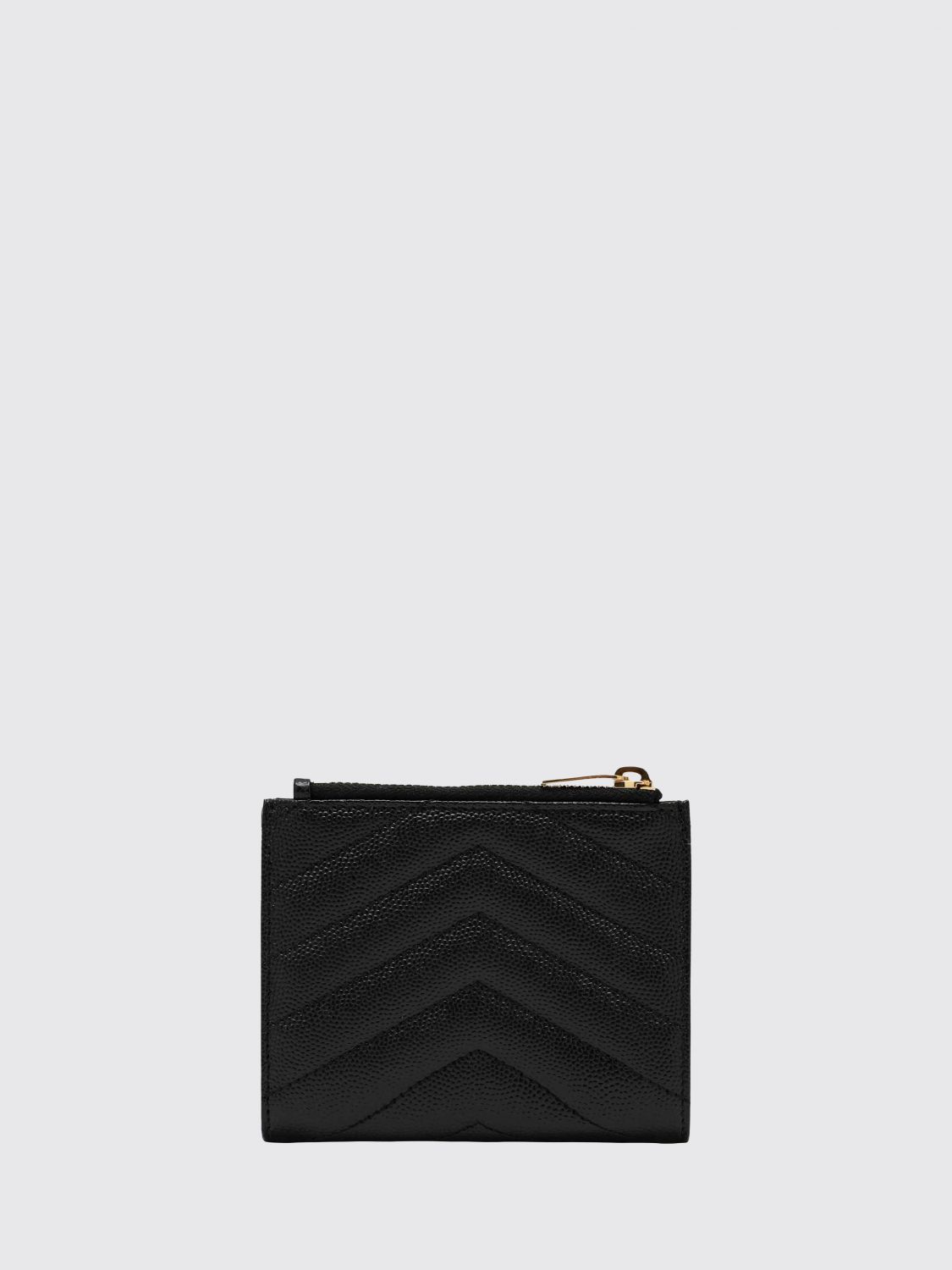cassandre wallet in quilted grain de poudre leather