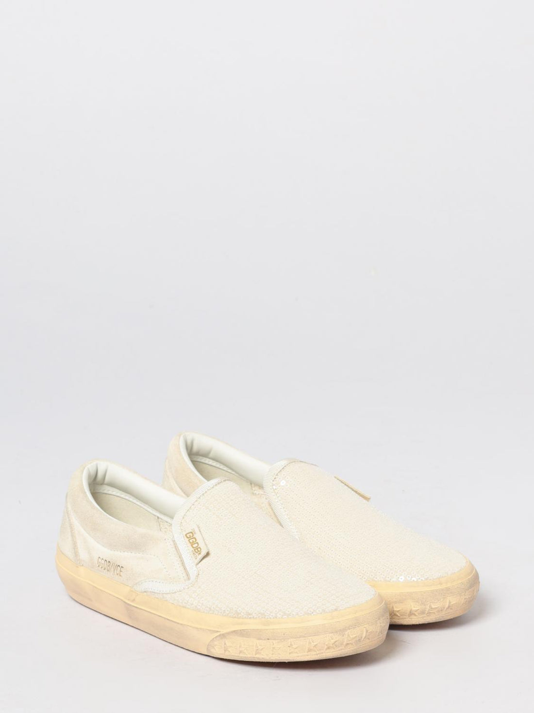 GOLDEN GOOSE 36 vce penstar used suede and canvas sneakers
