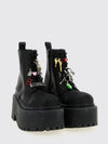 strike platform ankle boots with charms