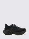 f-light leather and nylon sneakers