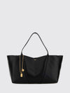 east-west spin bag chloé in grained leather