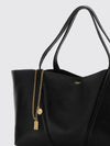 east-west spin bag chloé in grained leather