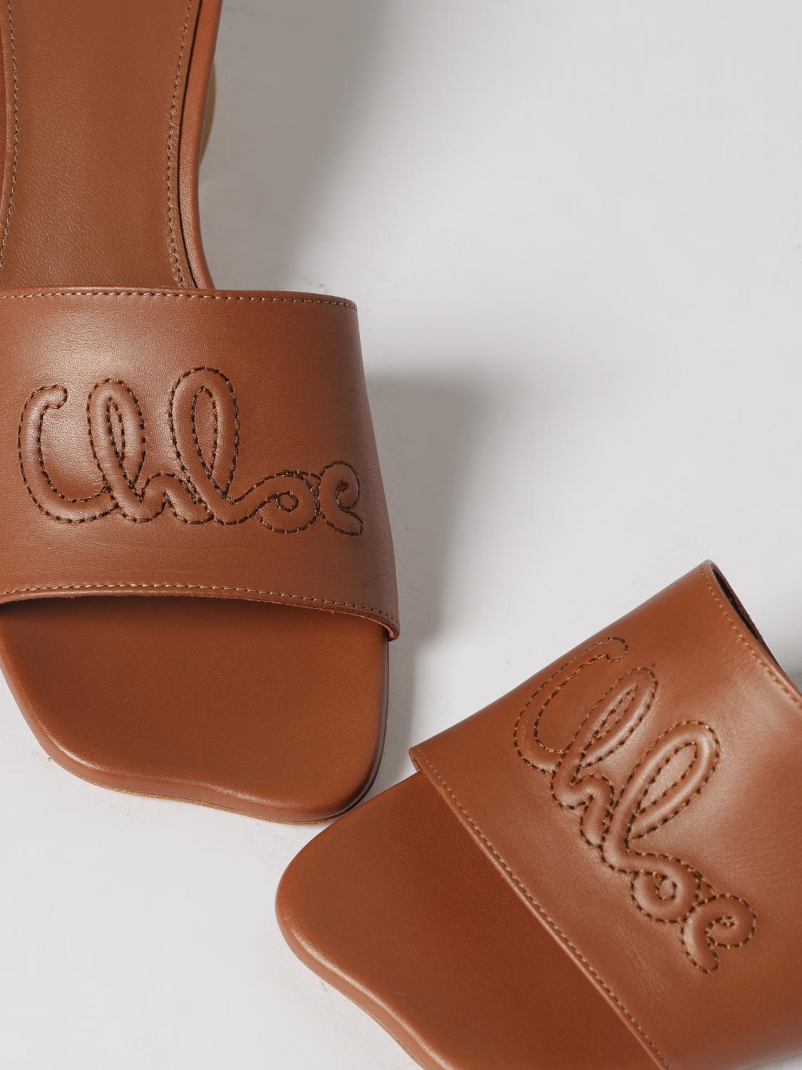 woman's heeled sandal chloé
