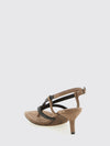 woman's heeled sandal