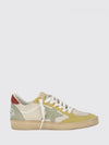 ball star sneakers in used suede and nylon