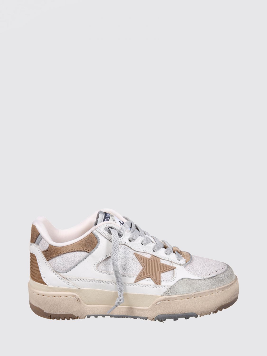 forty2 sneakers in used leather