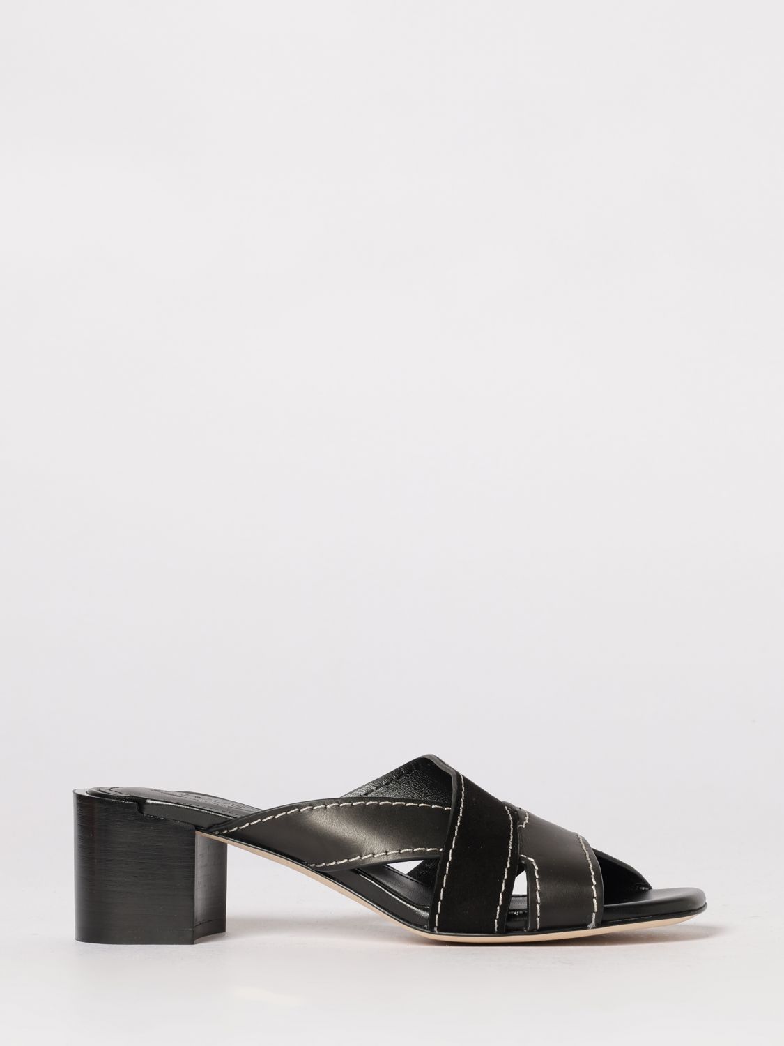 leather mules