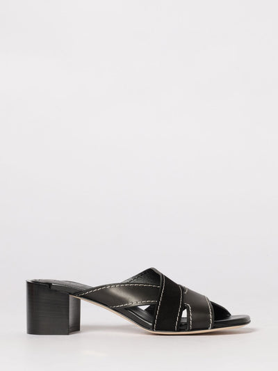 leather mules