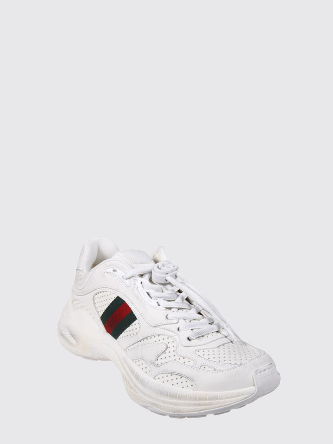 GUCCI 40 2.0 perforated leather sneakers