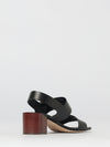 leather sandal