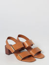 leather sandal