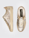 soul star laminated leather sneakers