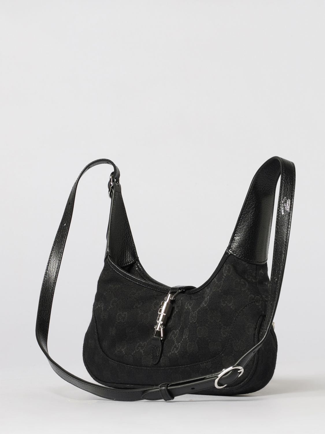 jackie slim gg jacquard canvas bag