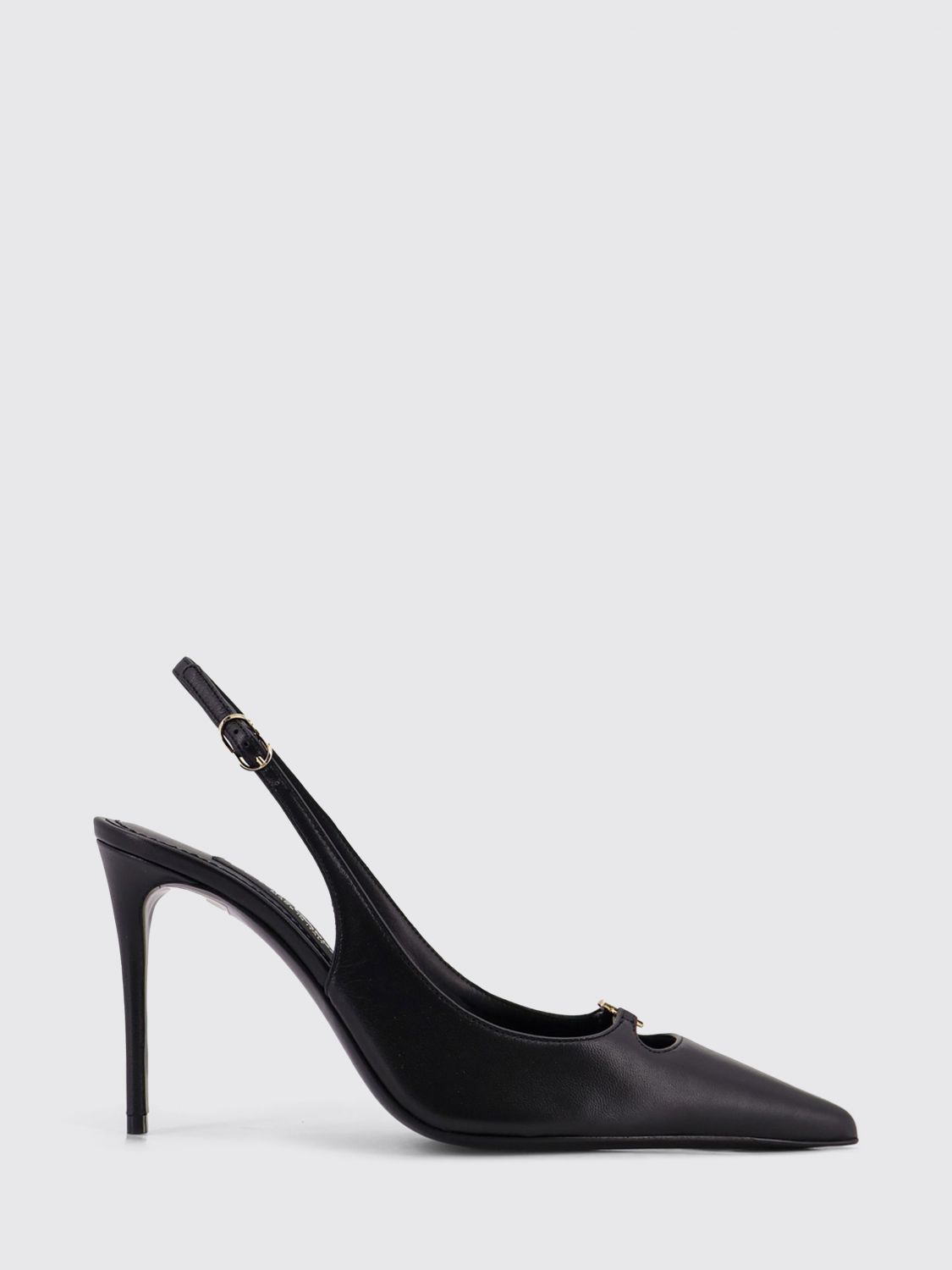 leather slingback pumps