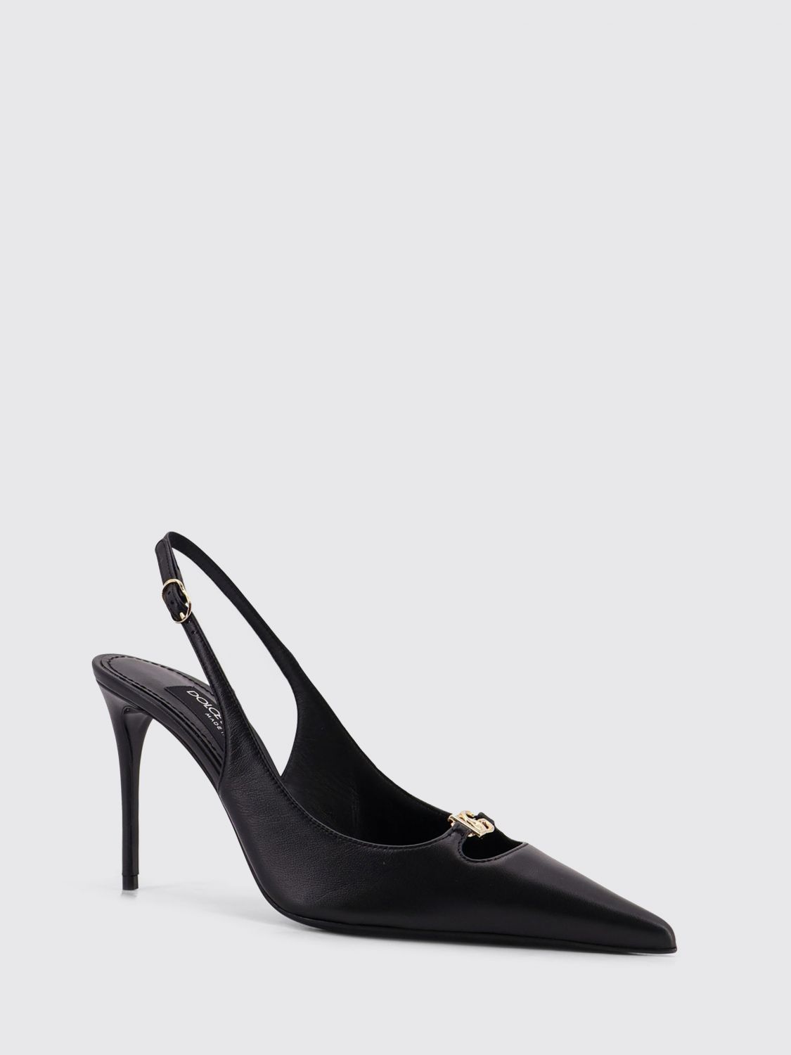 leather slingback pumps