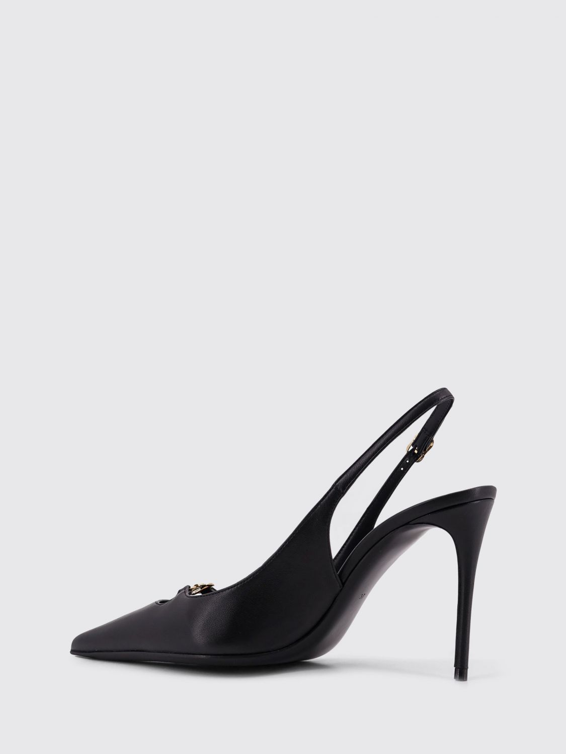 leather slingback pumps