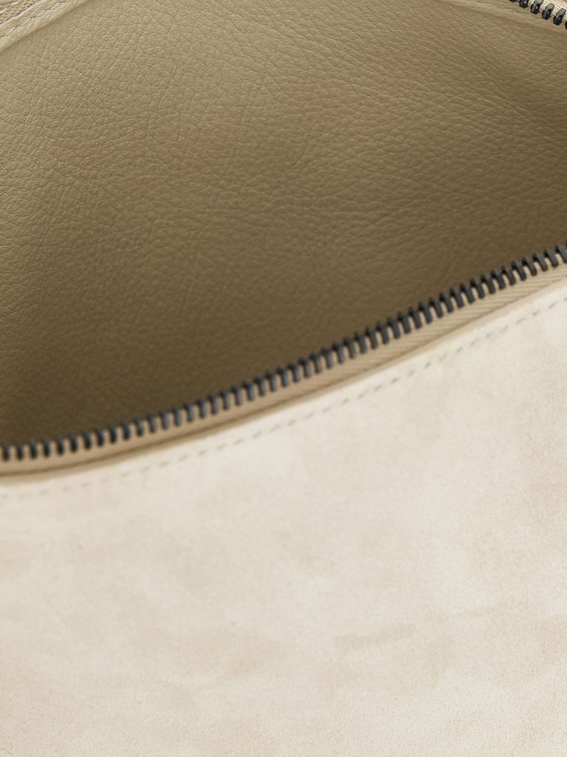 bc duo suede bucket bag with monile