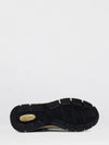 dad-star sneakers in mesh and used laminated leather
