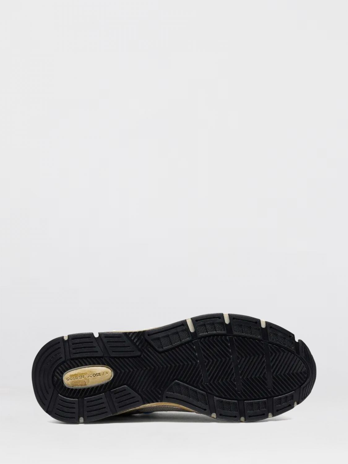 dad-star sneakers in mesh and used laminated leather