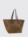 bc duo tote shoulder bag in suede
