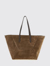 bc duo tote shoulder bag in suede