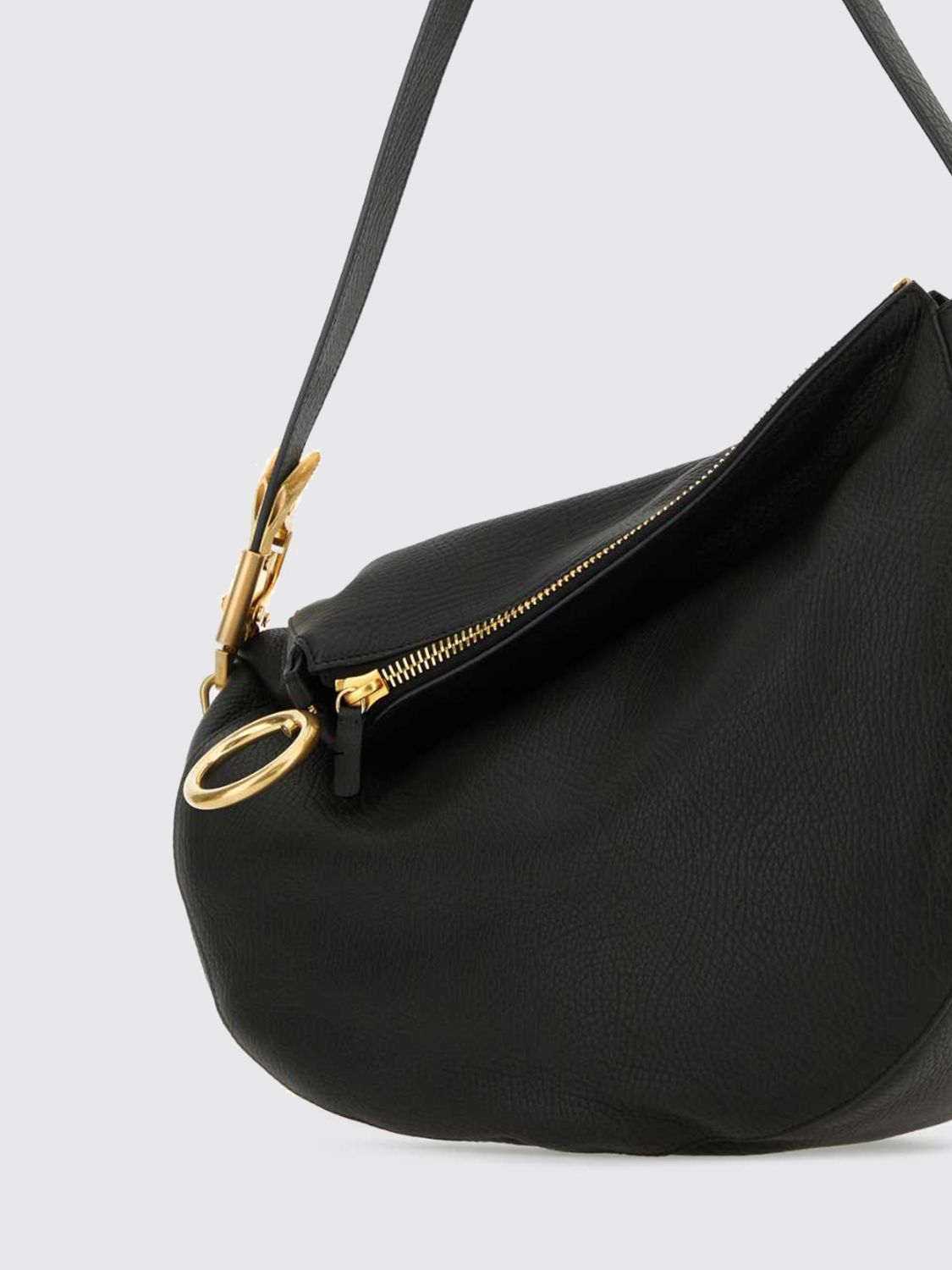 knight grained leather bag