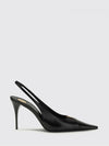 babylone leather slingback pumps