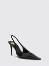 babylone leather slingback pumps