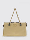panthea chevron leather bag