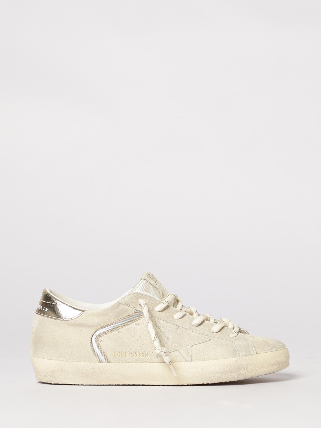 super-star used suede sneakers