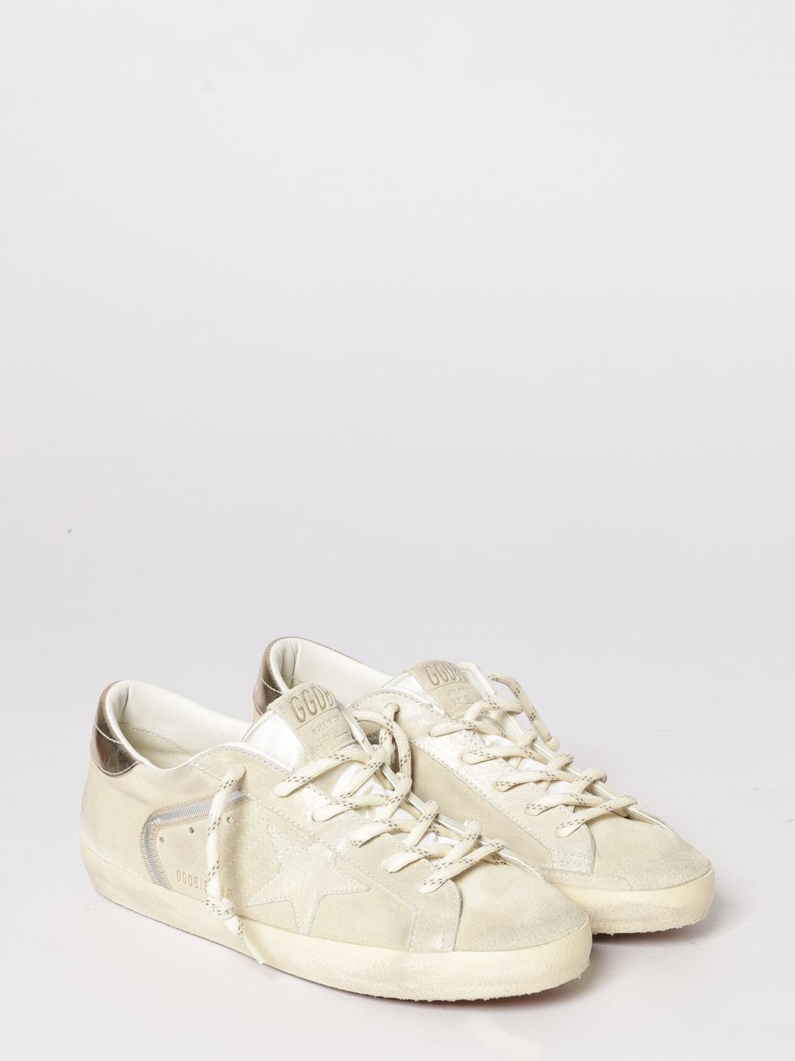 super-star used suede sneakers