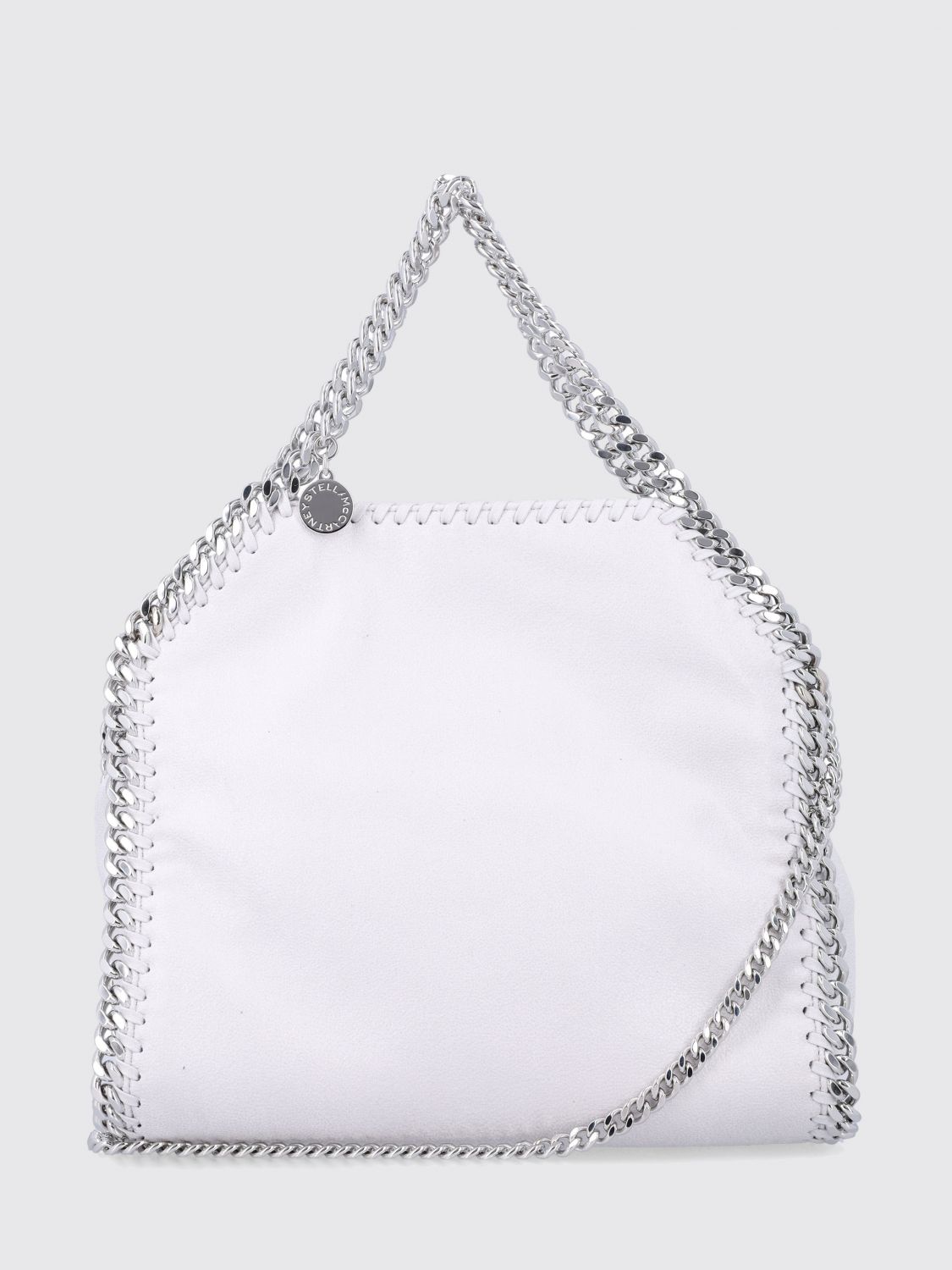 falabella mini tote bag in faux suede