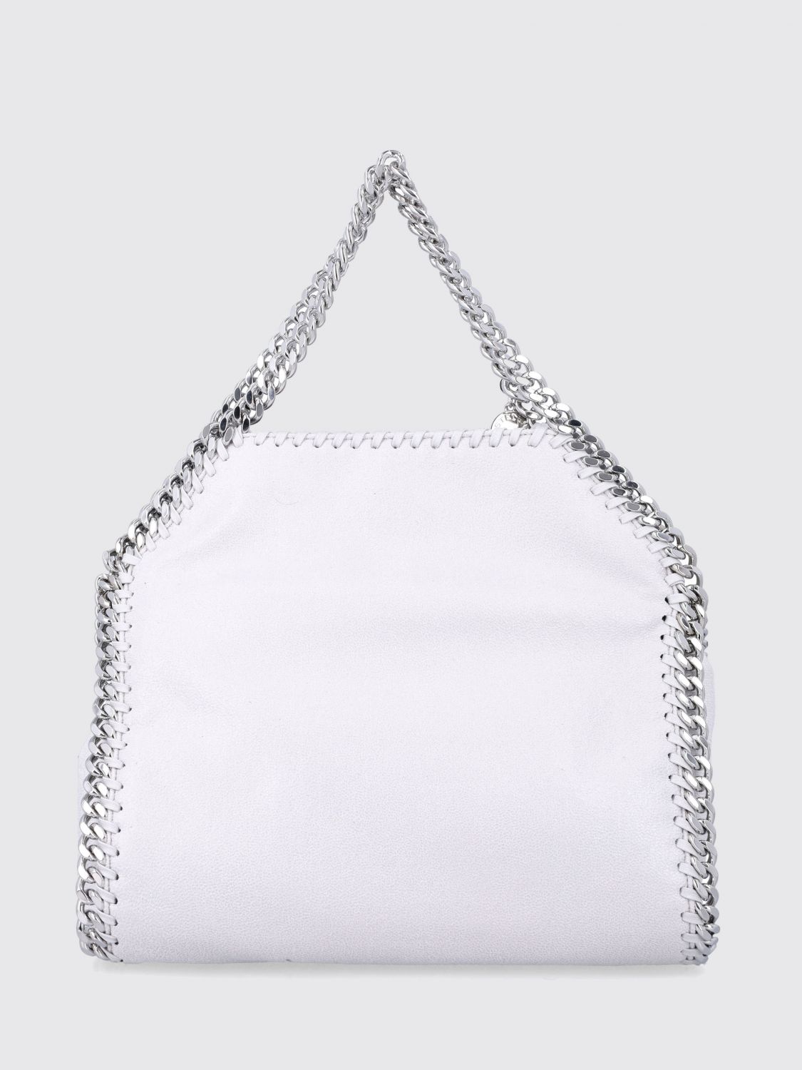 falabella mini tote bag in faux suede