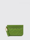 credit card holder in nappa leather with embossed ff monogram